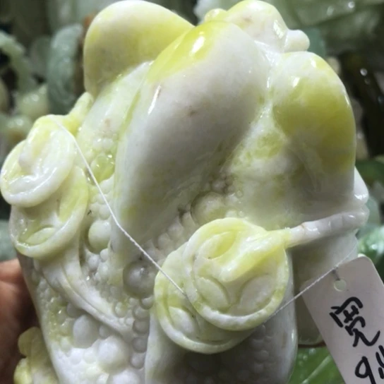 岫玉未镶嵌摆件摆件