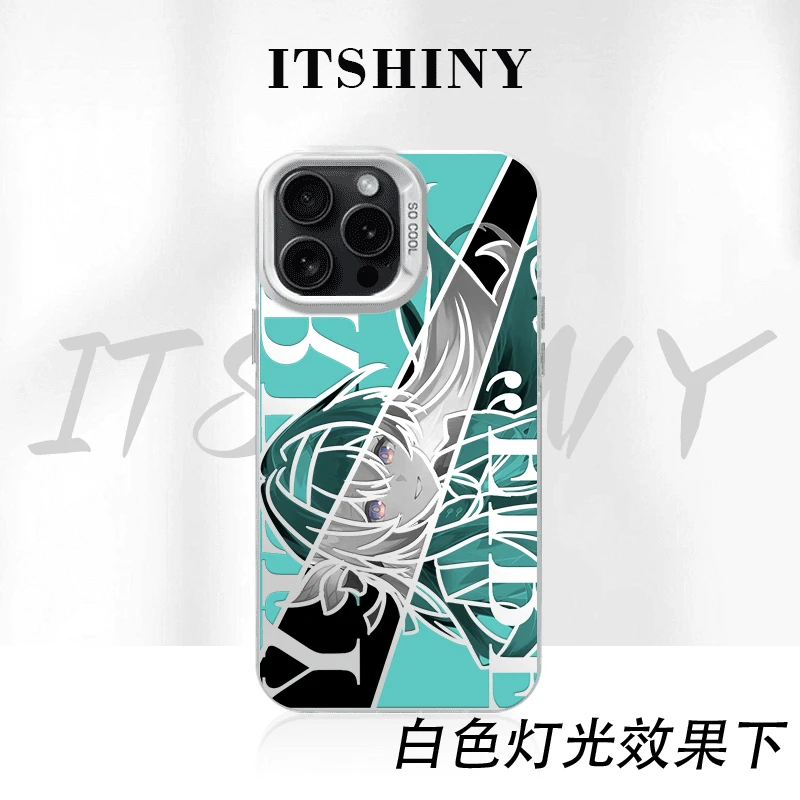 流萤手机壳彩银二次元苹果华为荣耀小米VIVOPPO一加