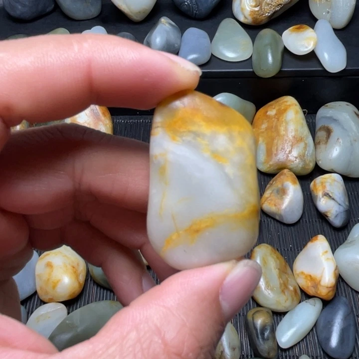 和田玉未镶嵌挂件40