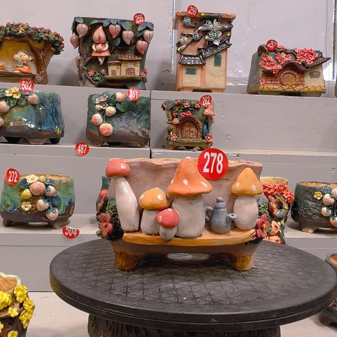 微瑕278 号陶然花器厂家直销