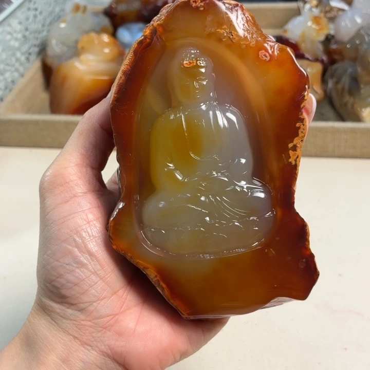 玛瑙/玉髓未镶嵌吊坠(不含链)