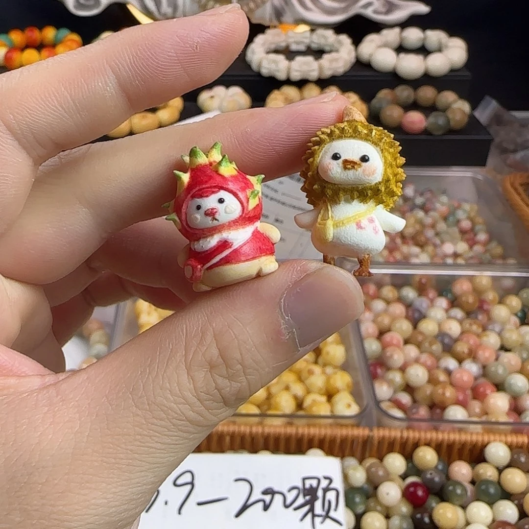 吊坠菩提根/象牙果根小付1个