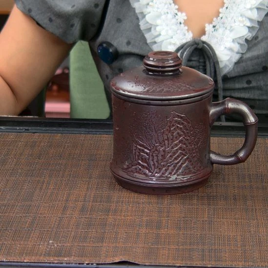 茶杯紫砂高货放漏