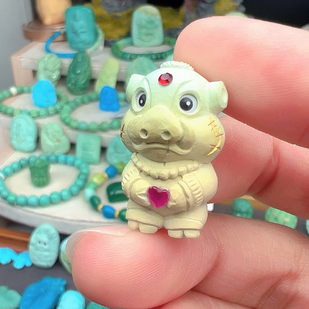 绿松石未镶嵌主播万珍