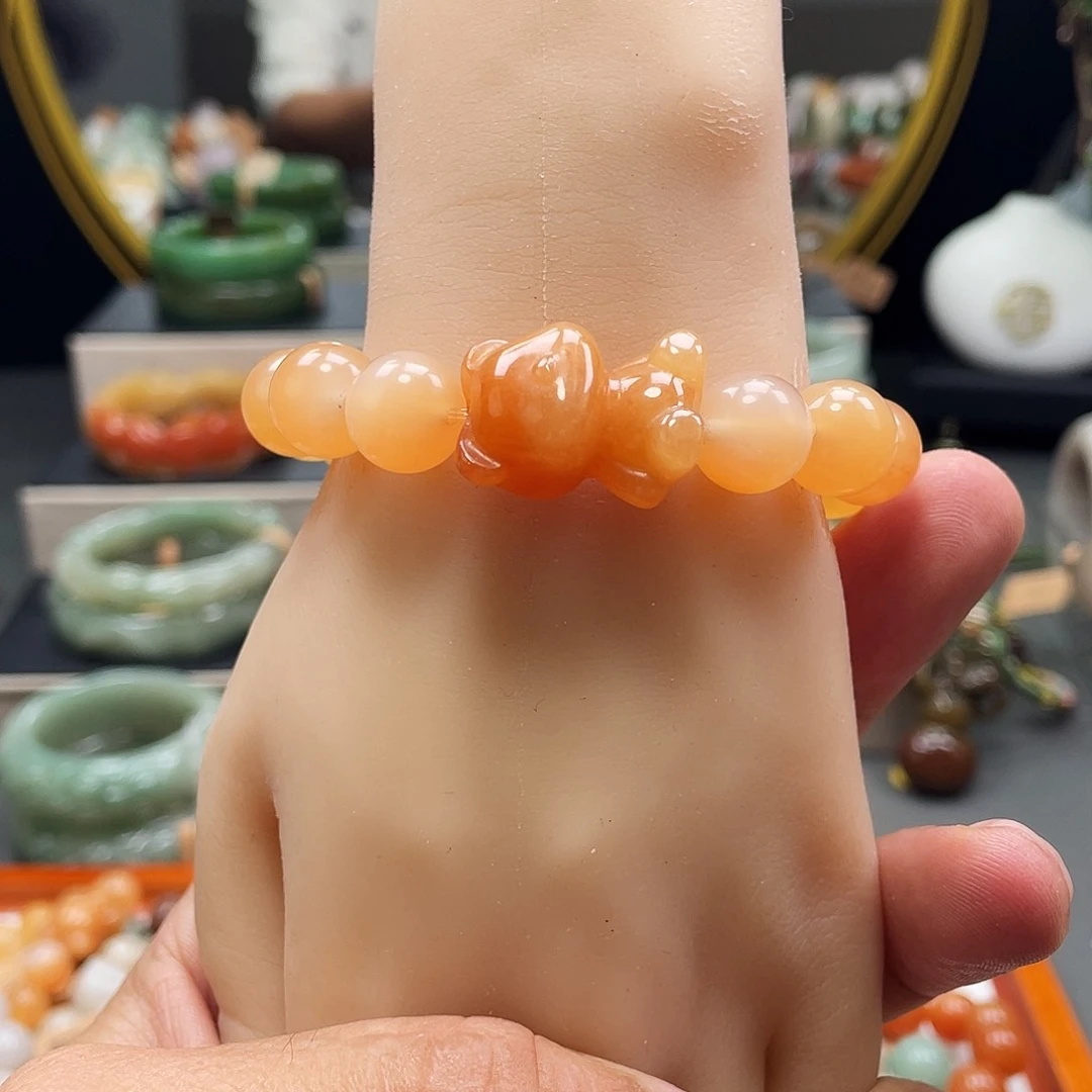 石英质玉手串未镶嵌