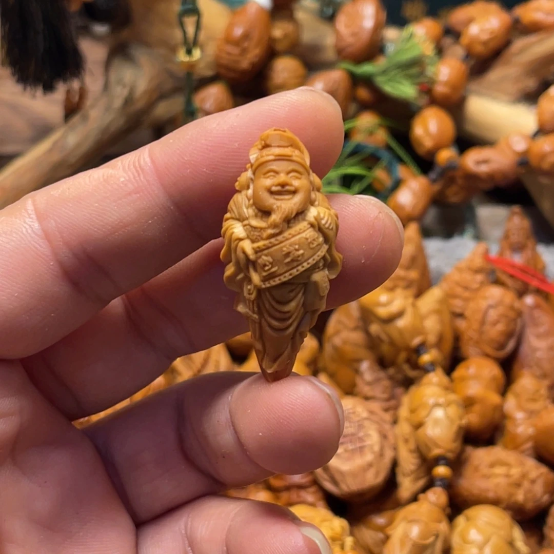 橄榄核手串/手链财神爷660