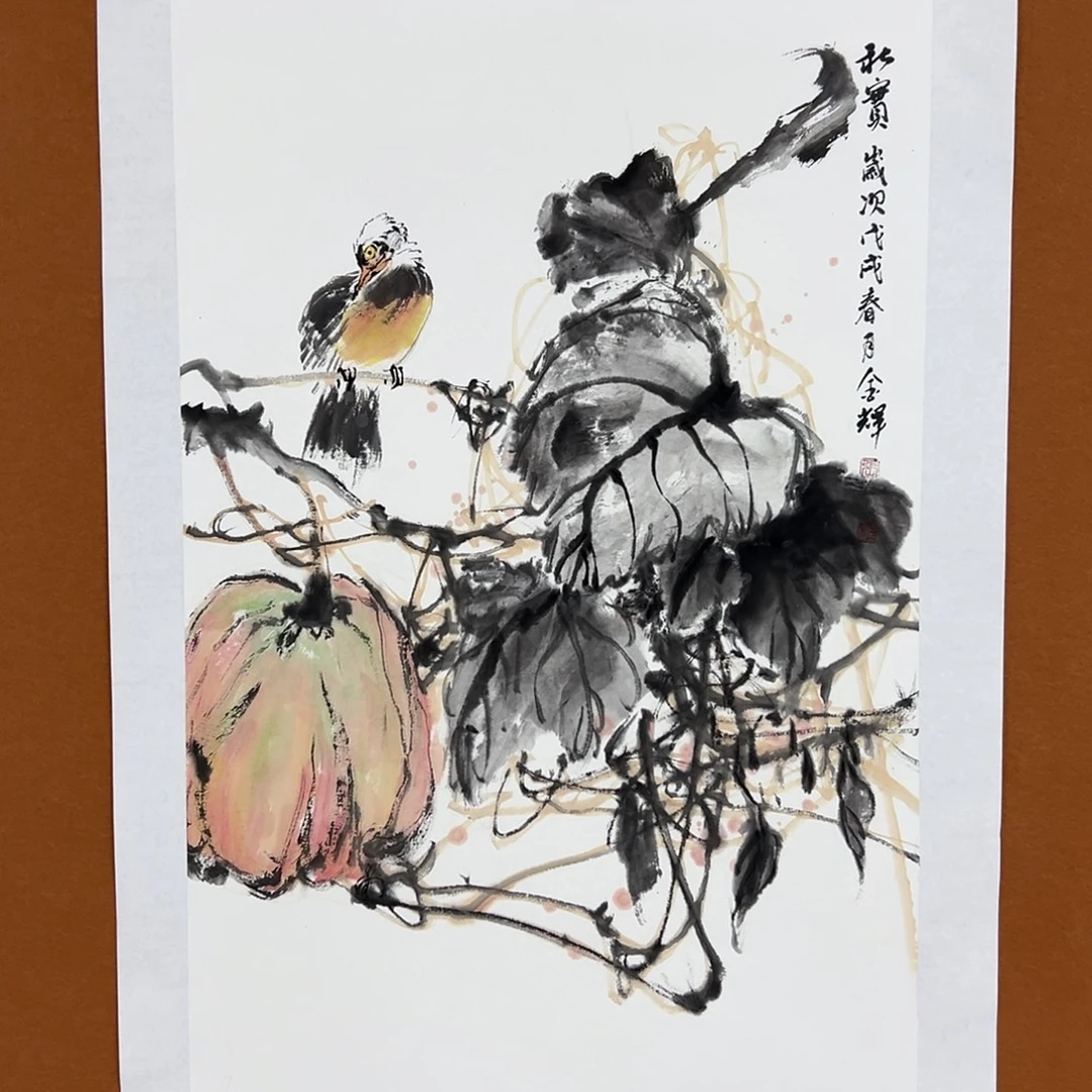 国画张金辉经典作品