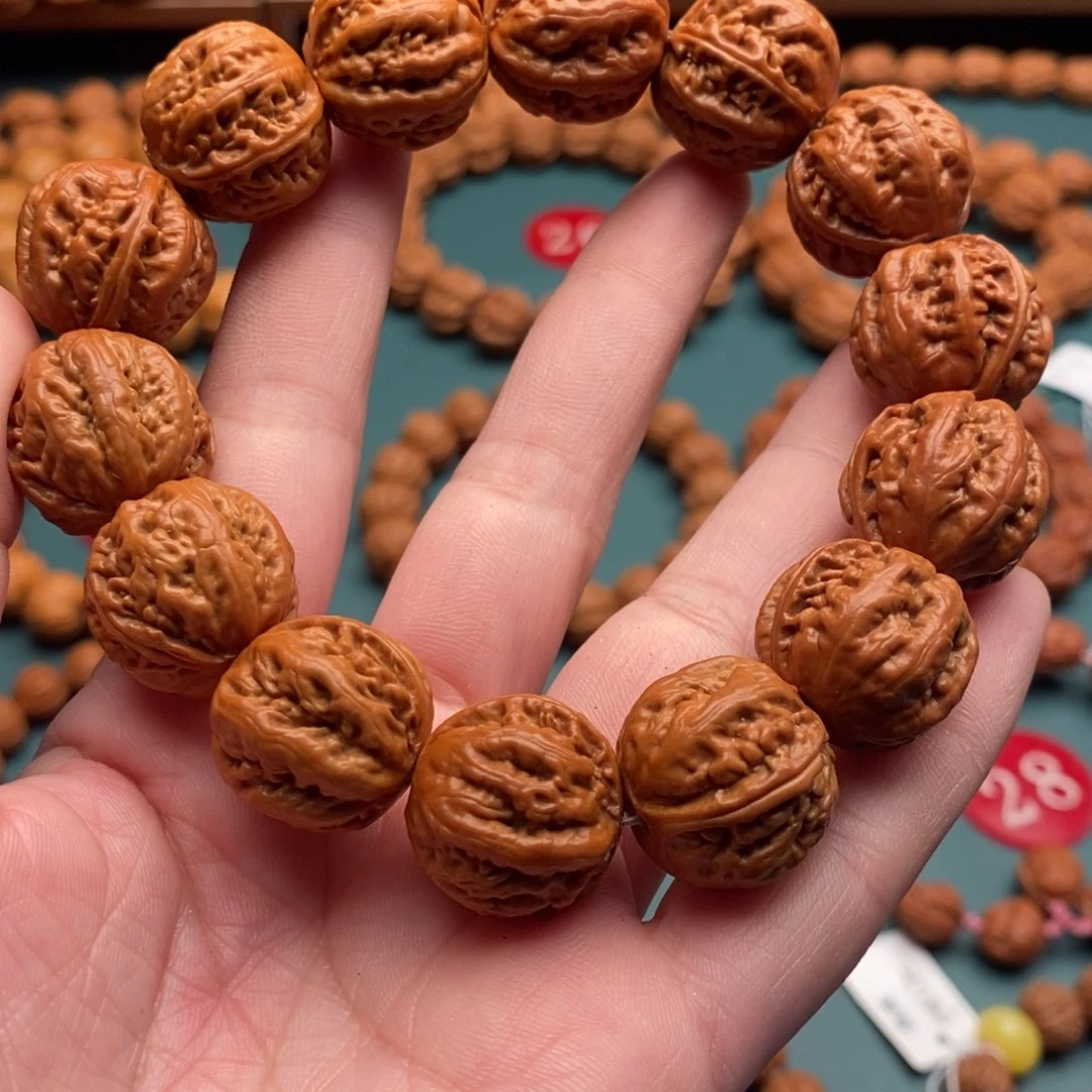 文玩核桃手串20尺寸八棱