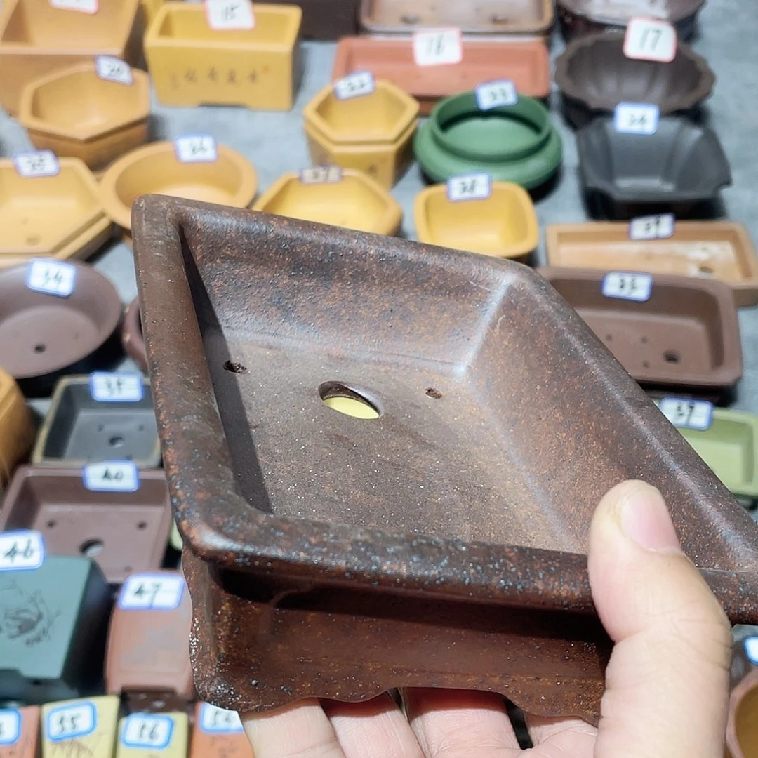 紫砂小盆15*11*3.5