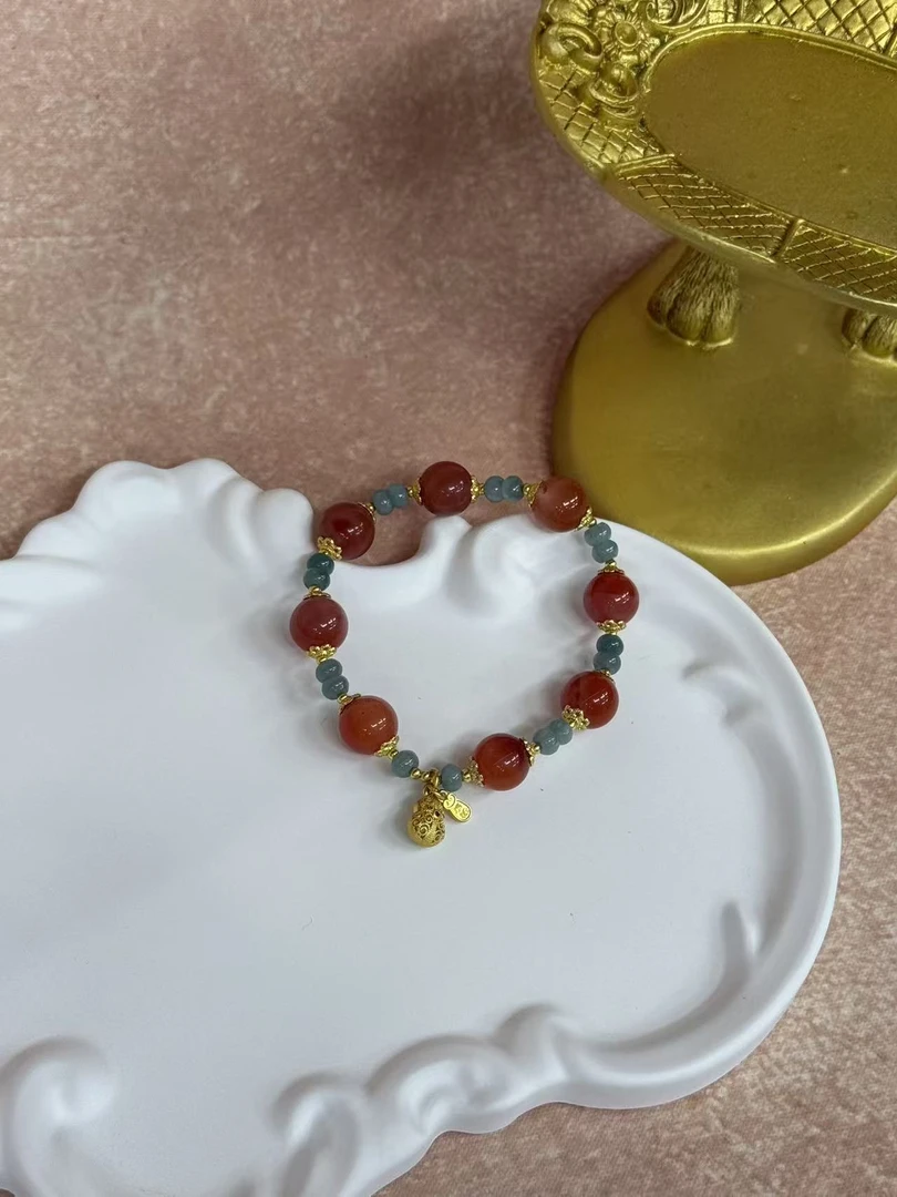 非金属合成锆石手链 9239 时尚单圈提溜手串饰品