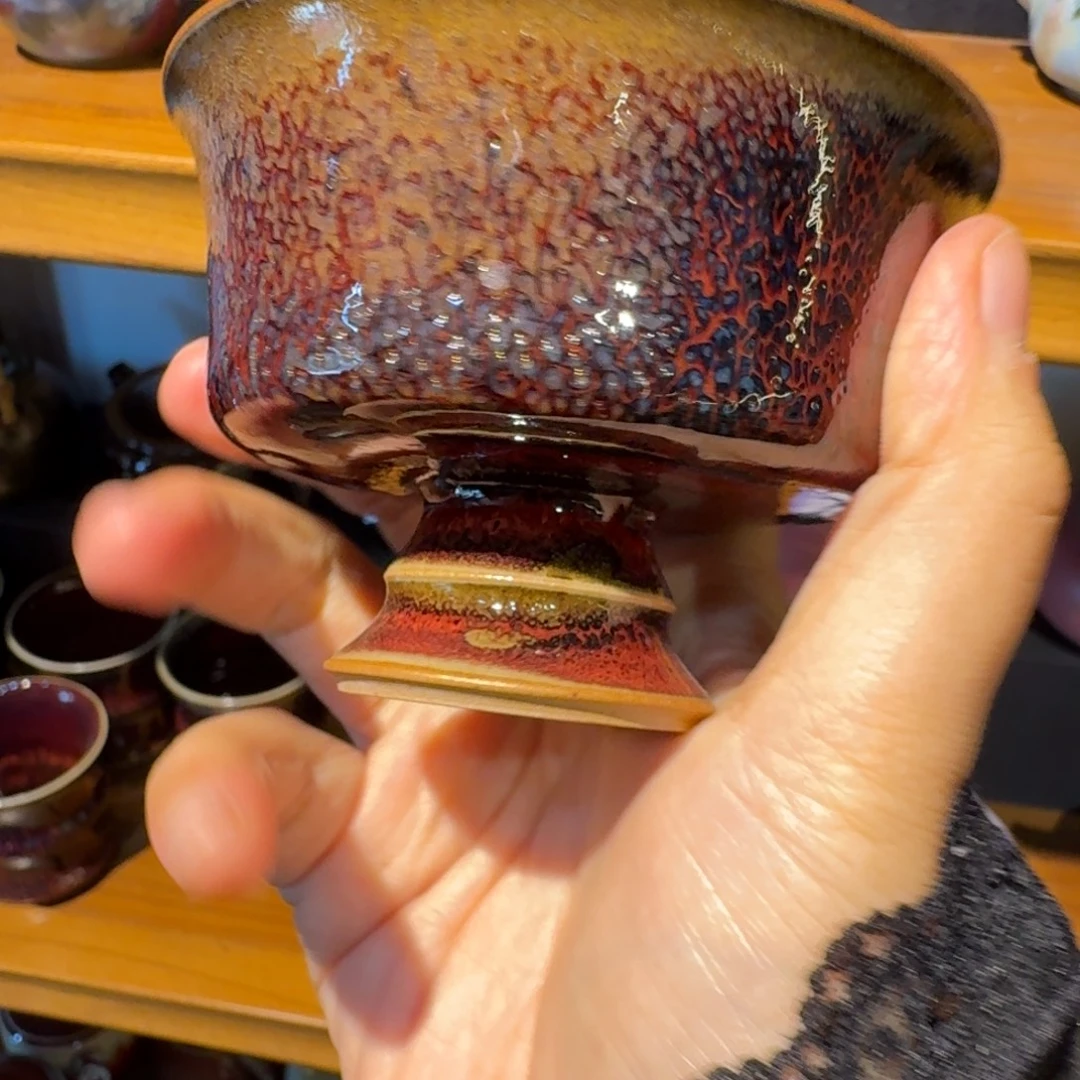 瓷片钧瓷单杯钧瓷单杯钧瓷