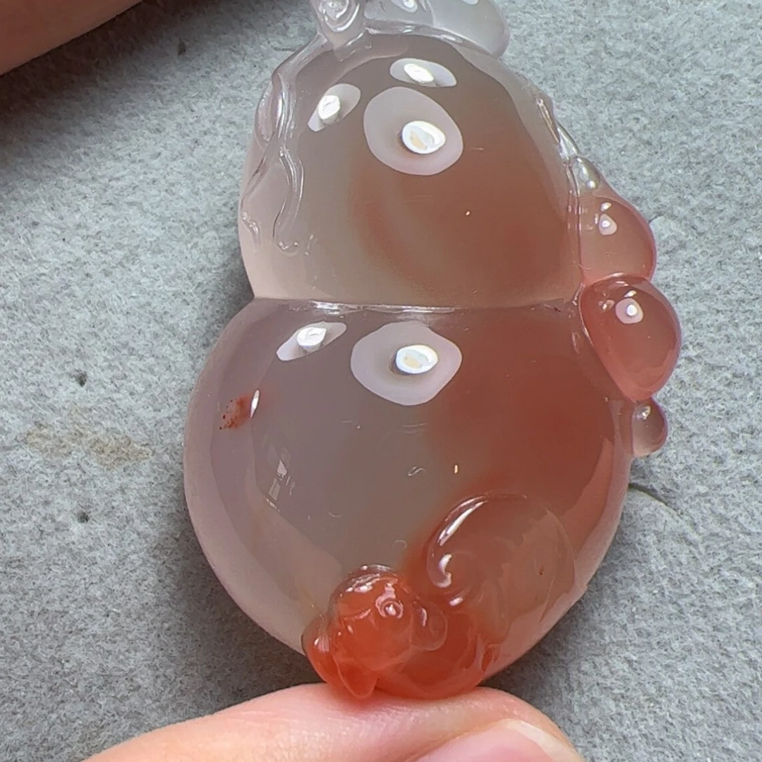 未镶嵌吊坠南红玛瑙