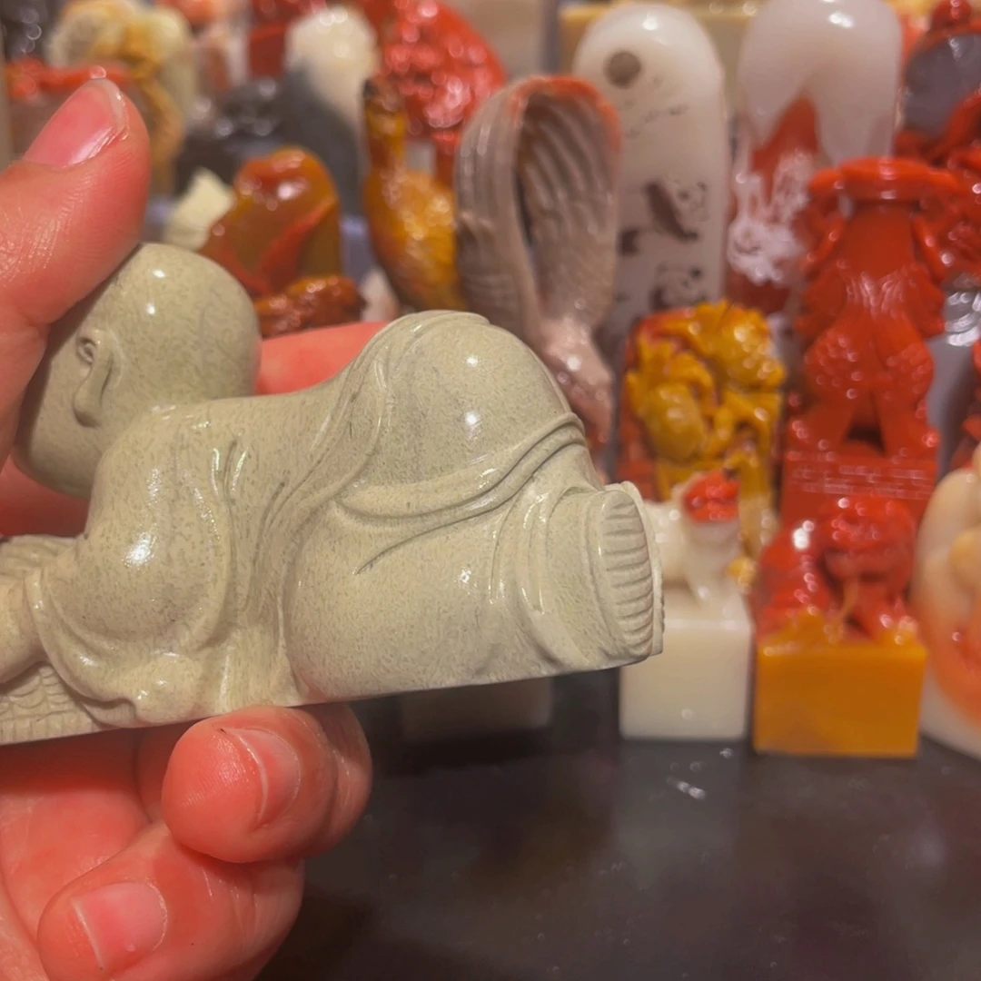 寿山石印石精美寿山