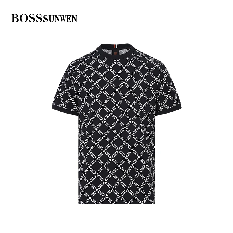 25新款老花T恤时尚休闲高级百搭