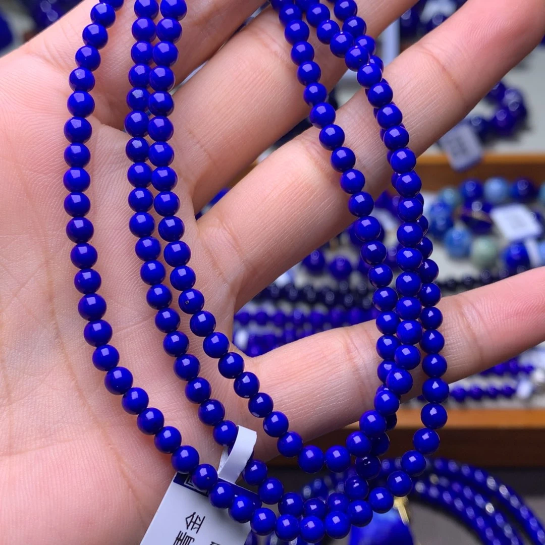 青金石手串未镶嵌T****n4mm