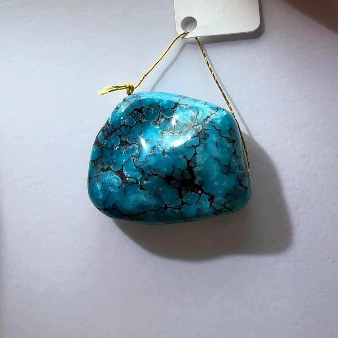 绿松石未镶嵌挂件