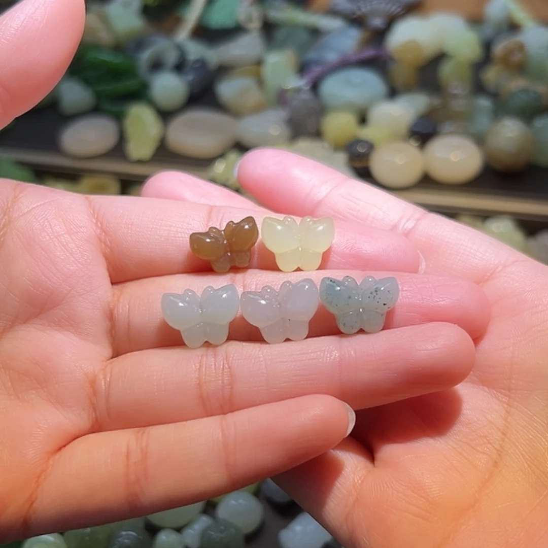 未镶嵌和田玉珠宝半成品98一个多样性发其一