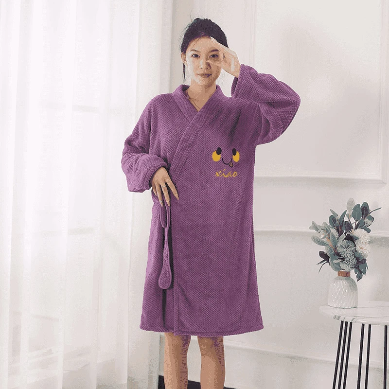 【西藏包邮】浴袍男女士款裹巾可穿式睡袍学生宿舍速干吸水浴巾