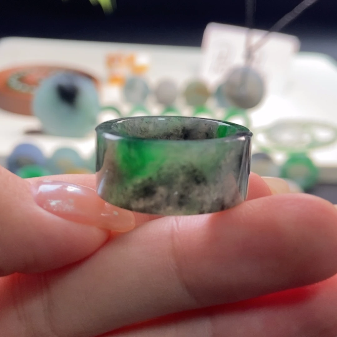 未镶嵌定制翡翠成品17.5