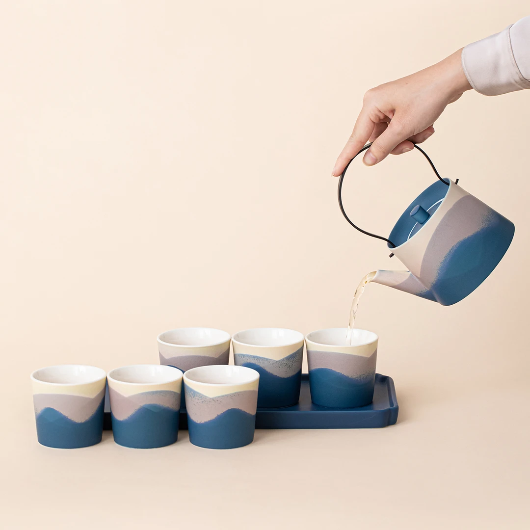 2025年新款特别好看的高级感精致高颜值陶瓷茶具套装礼盒功夫茶具