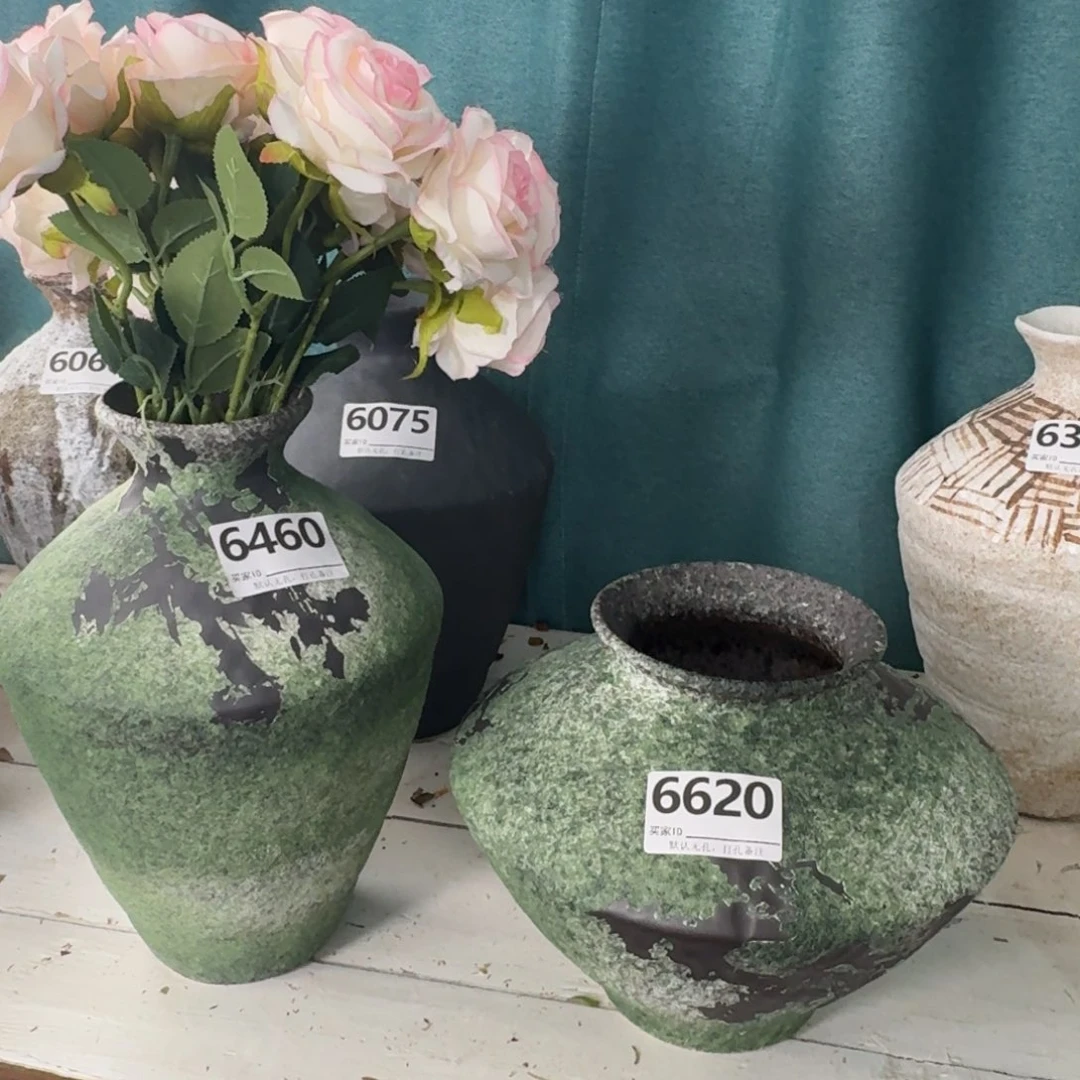摆件景德镇高温花瓶编码6620，6460默认无孔