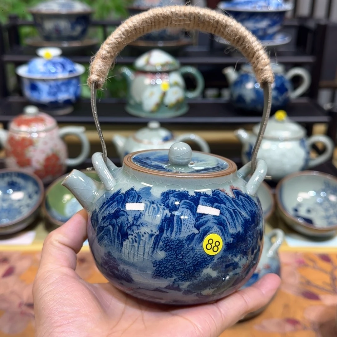 沙*景德镇陶瓷手绘茶具