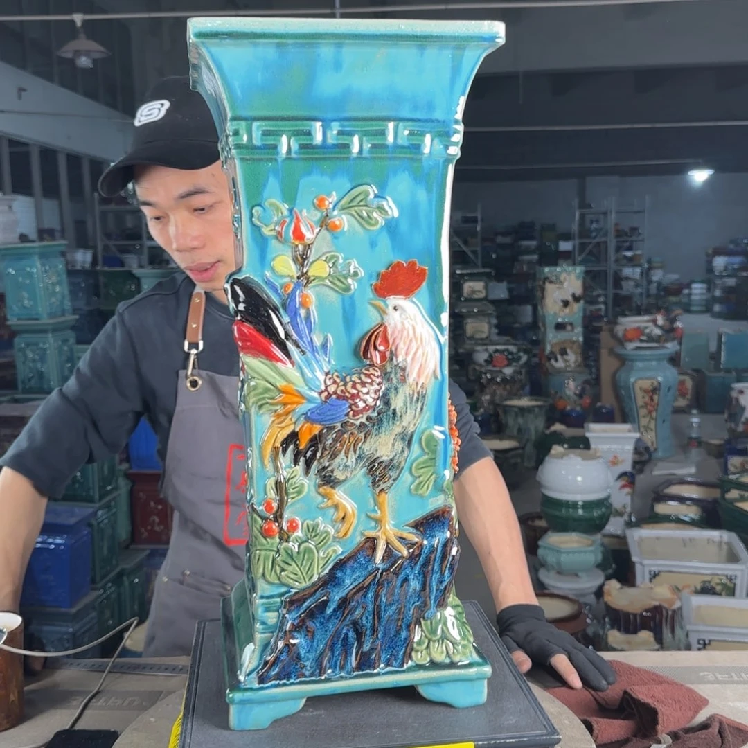 一风堂石湾花盆。文*