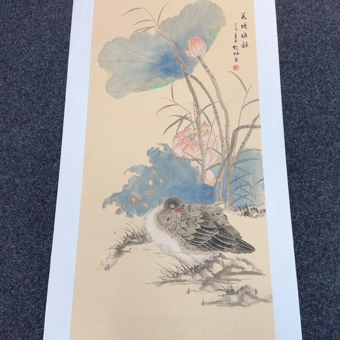 国画国画作品山水花鸟纯手绘