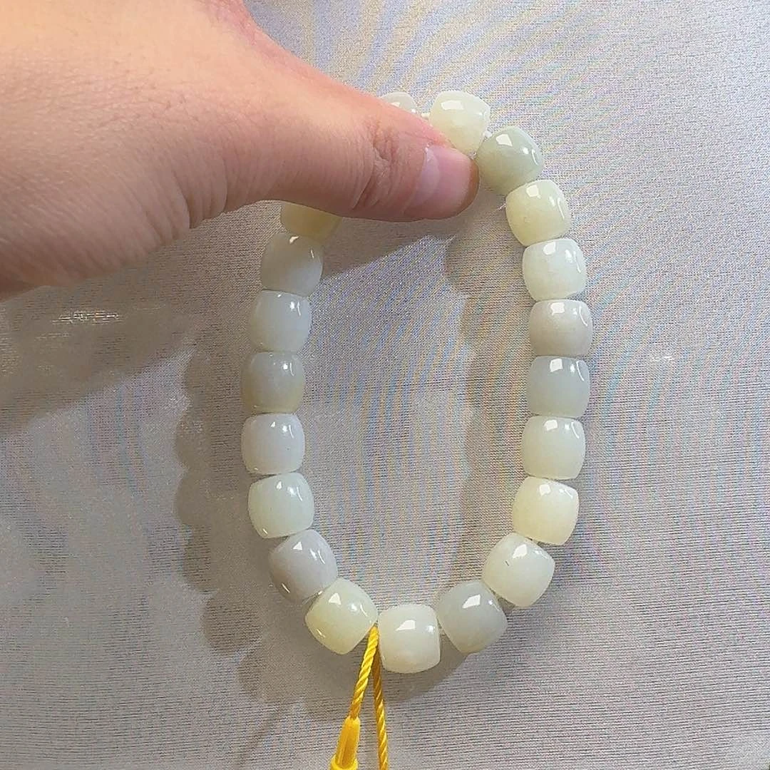 和田玉颈饰未镶嵌米达10纹棉福利