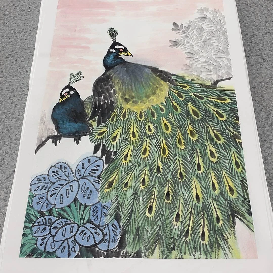 国画2平尺国画作品