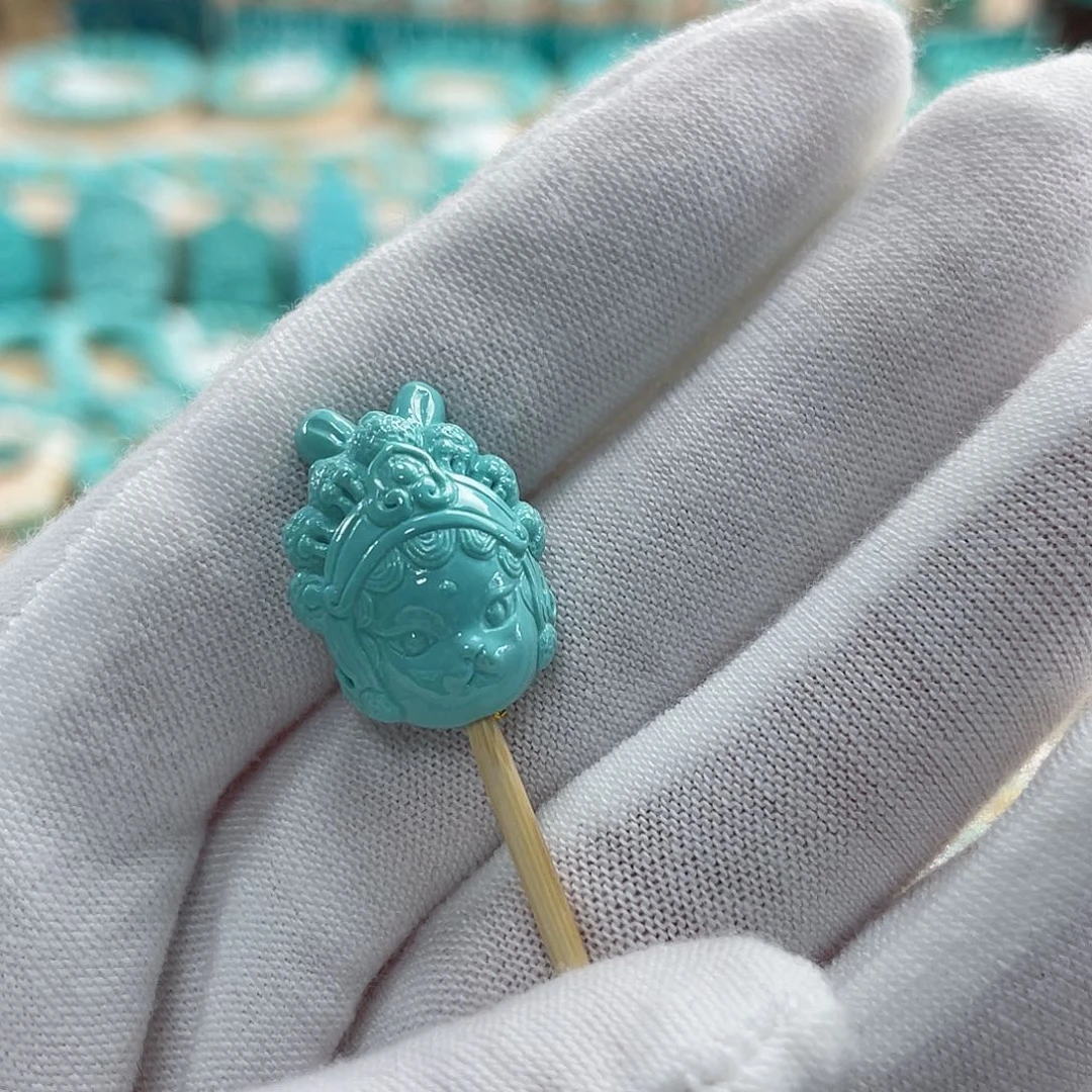 绿松石珠宝奇石未镶嵌