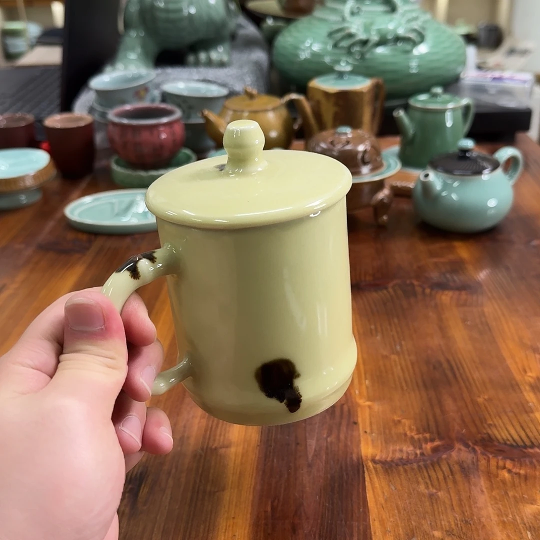 小仲青瓷茶器微瑕8496