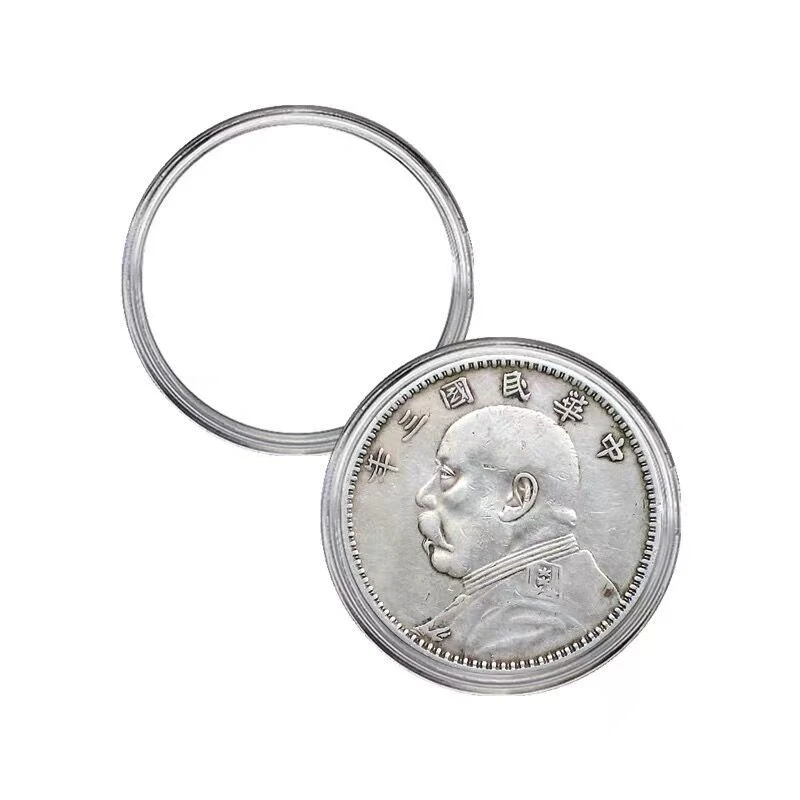 仿真工艺品银元摆件袁大头民国三年签字版甘肃版苏维埃版老物件