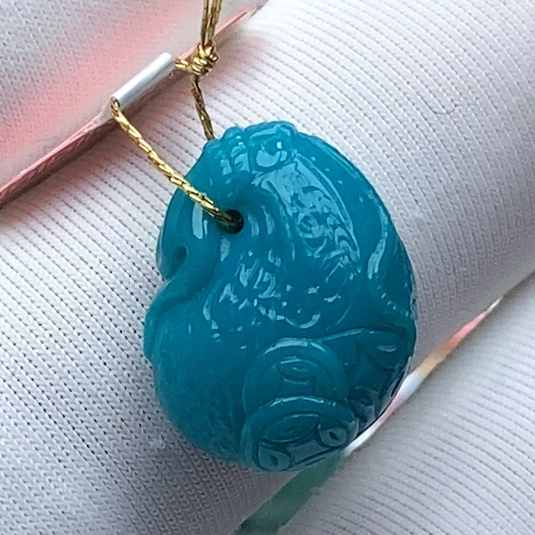 绿松石未镶嵌珠宝奇石