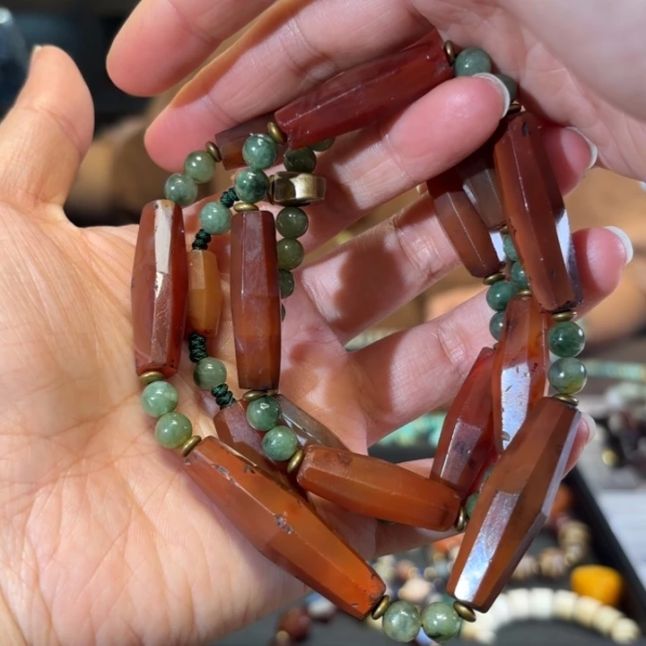 玛瑙/玉髓未镶嵌颈饰