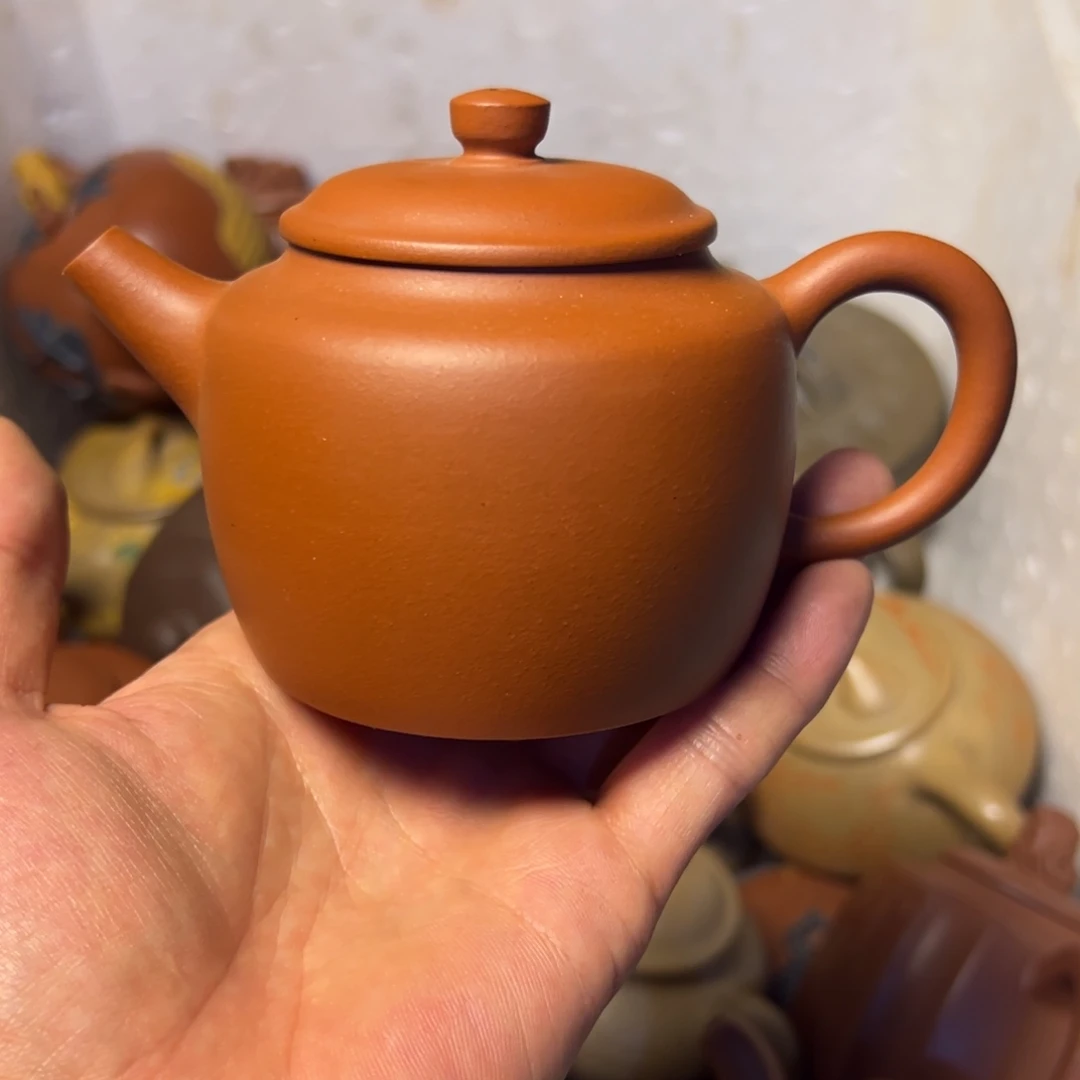 茶壶紫砂宜兴原矿紫砂壶200毫升容量