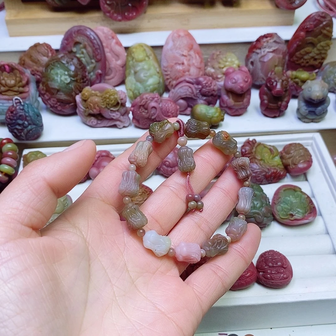 玛瑙/玉髓盐源玛瑙未镶嵌