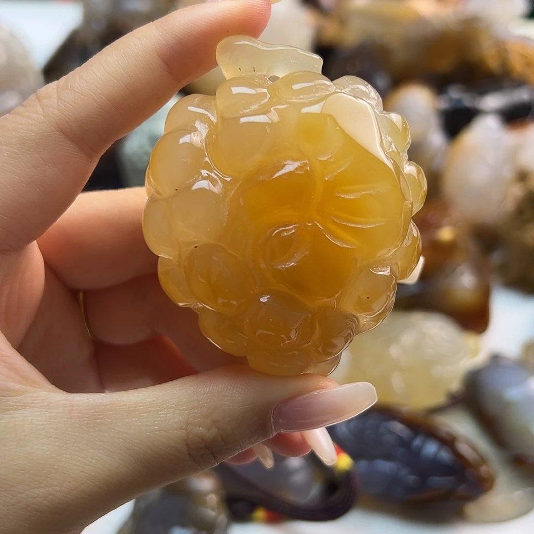 玛瑙/玉髓未镶嵌颈饰