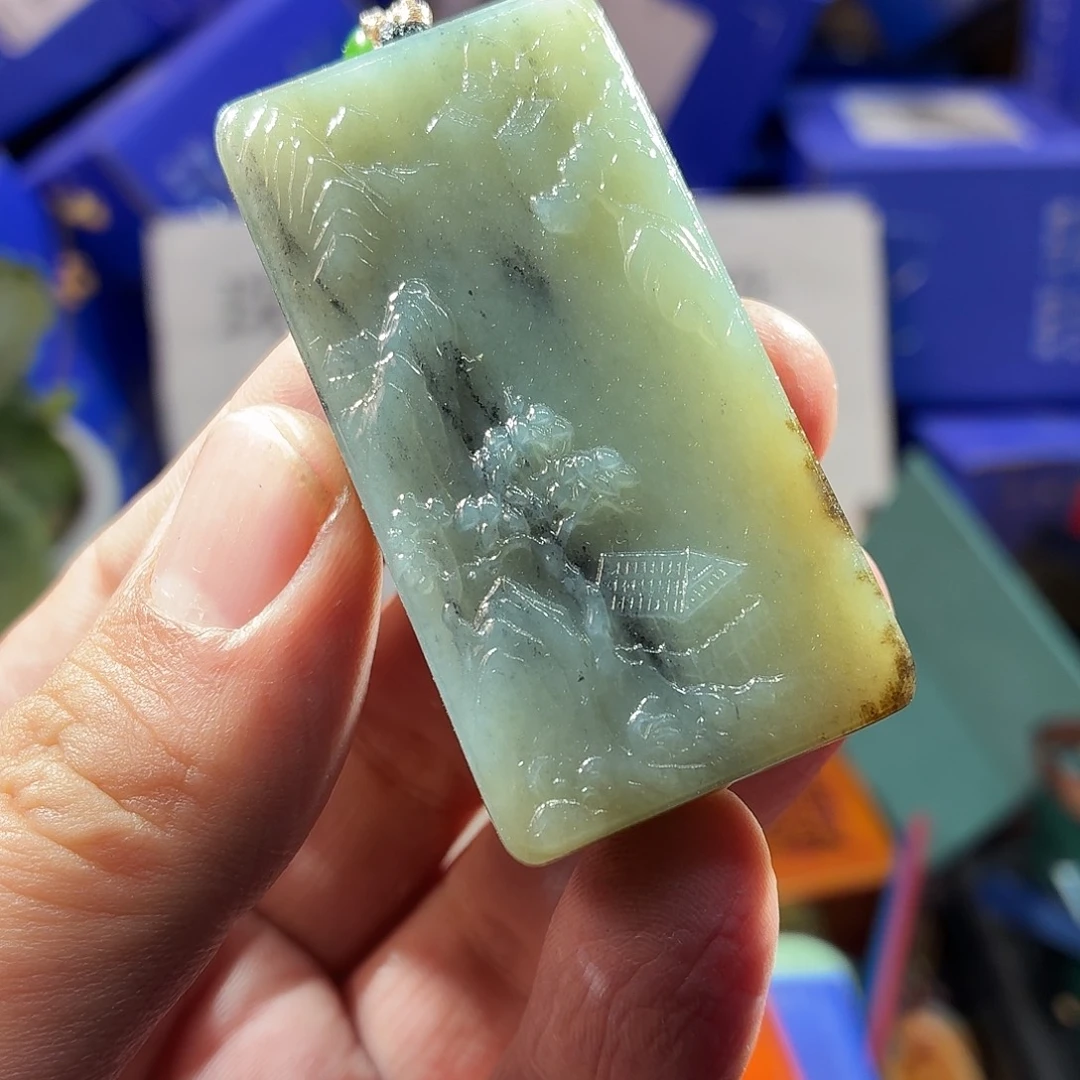 和田玉（糖玉）未镶嵌颈饰