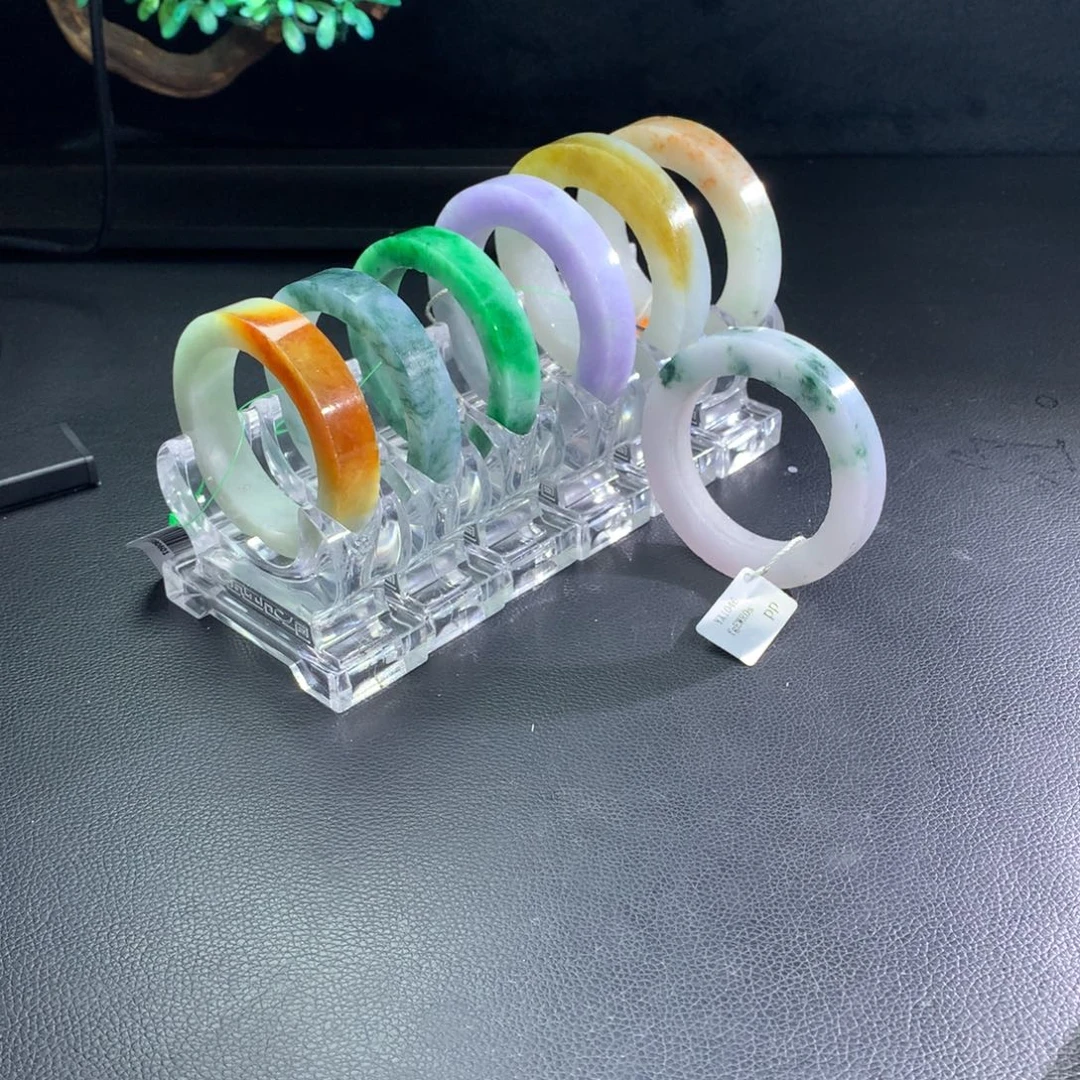 定制翡翠手镯未镶嵌天然缅甸翡翠手镯支持复检