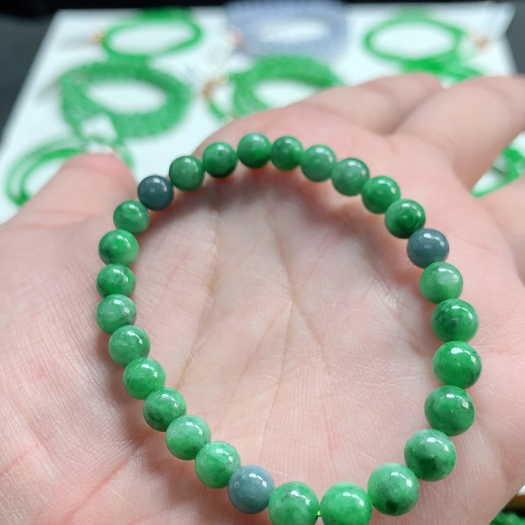 翡翠未镶嵌手链翡翠