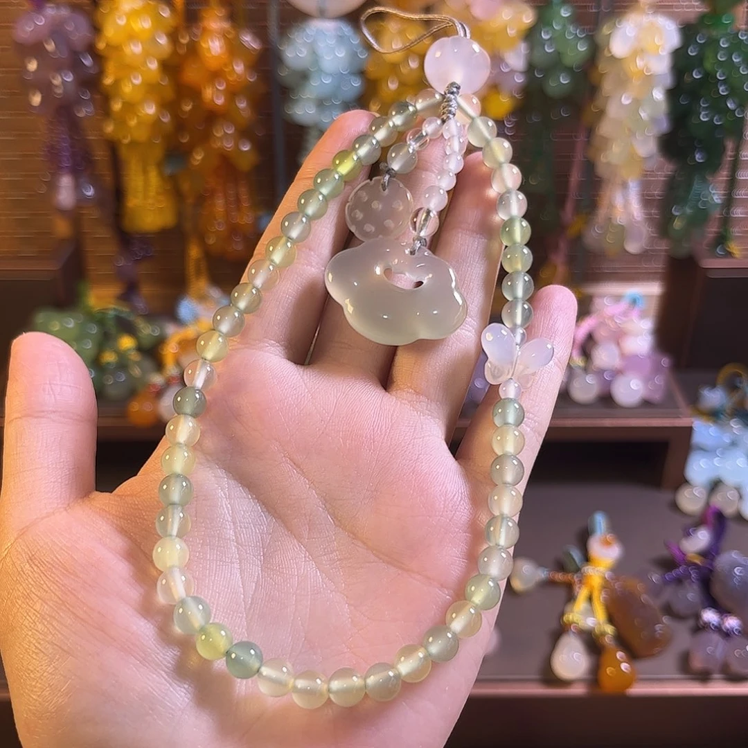 玛瑙/玉髓未镶嵌车挂