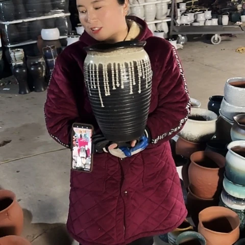 口20高30瑕疵盆子