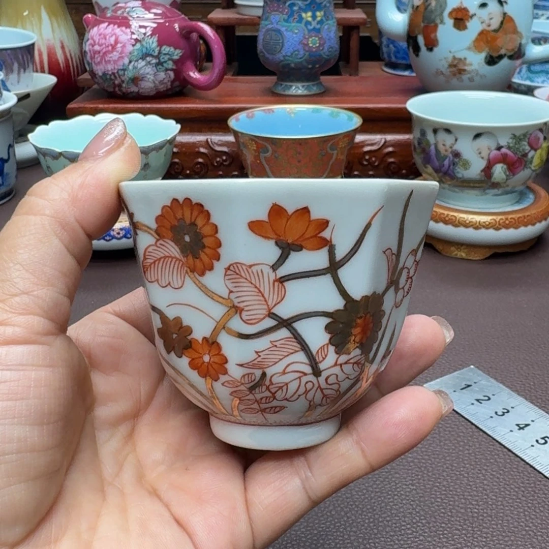 瓷片景德镇仿古手工制作精品展示