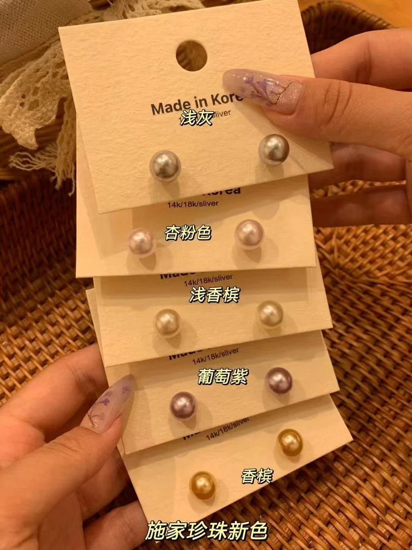 铜合金耳饰 韩国原单爆款蝴蝶结