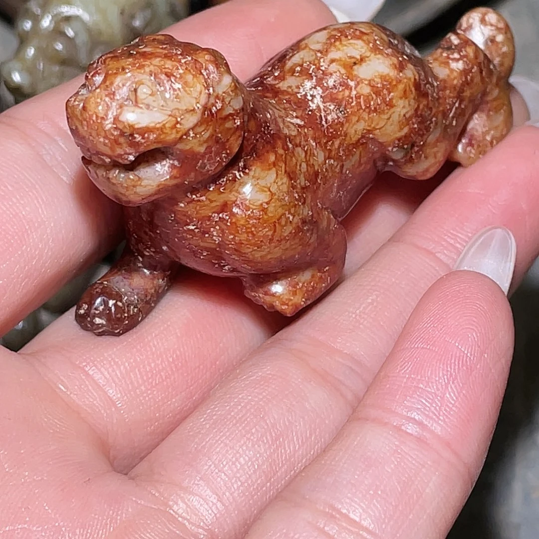 腾***飞和田玉（糖玉）未镶嵌挂件