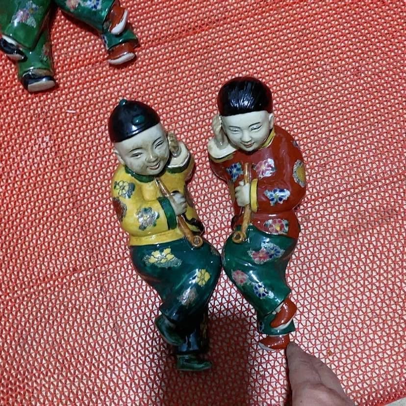 【闪购商品】瓷片牛****夷景德镇现代工艺品