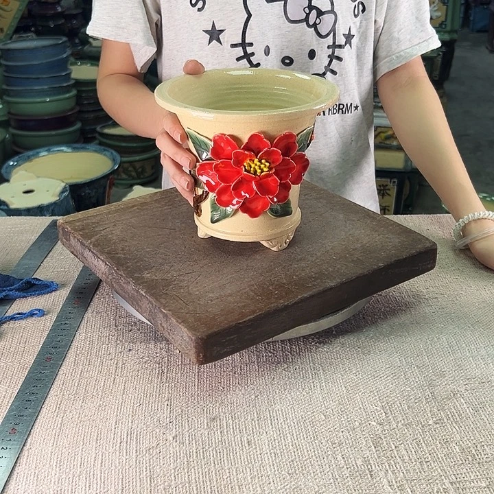 泳坤堂石湾盆陶瓷