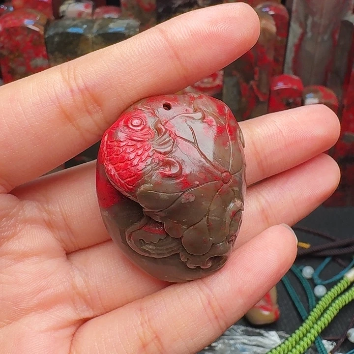 昌化石印石伍*精品昌化鸡血石