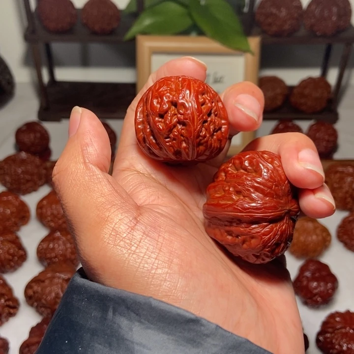 小***高文玩核桃吊坠元宝